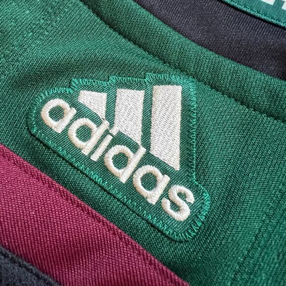 Arizona Coyotes Breakaway Stitched Hockey Jersey Adidas Home 54 Kachina Green - Picture 7 of 10